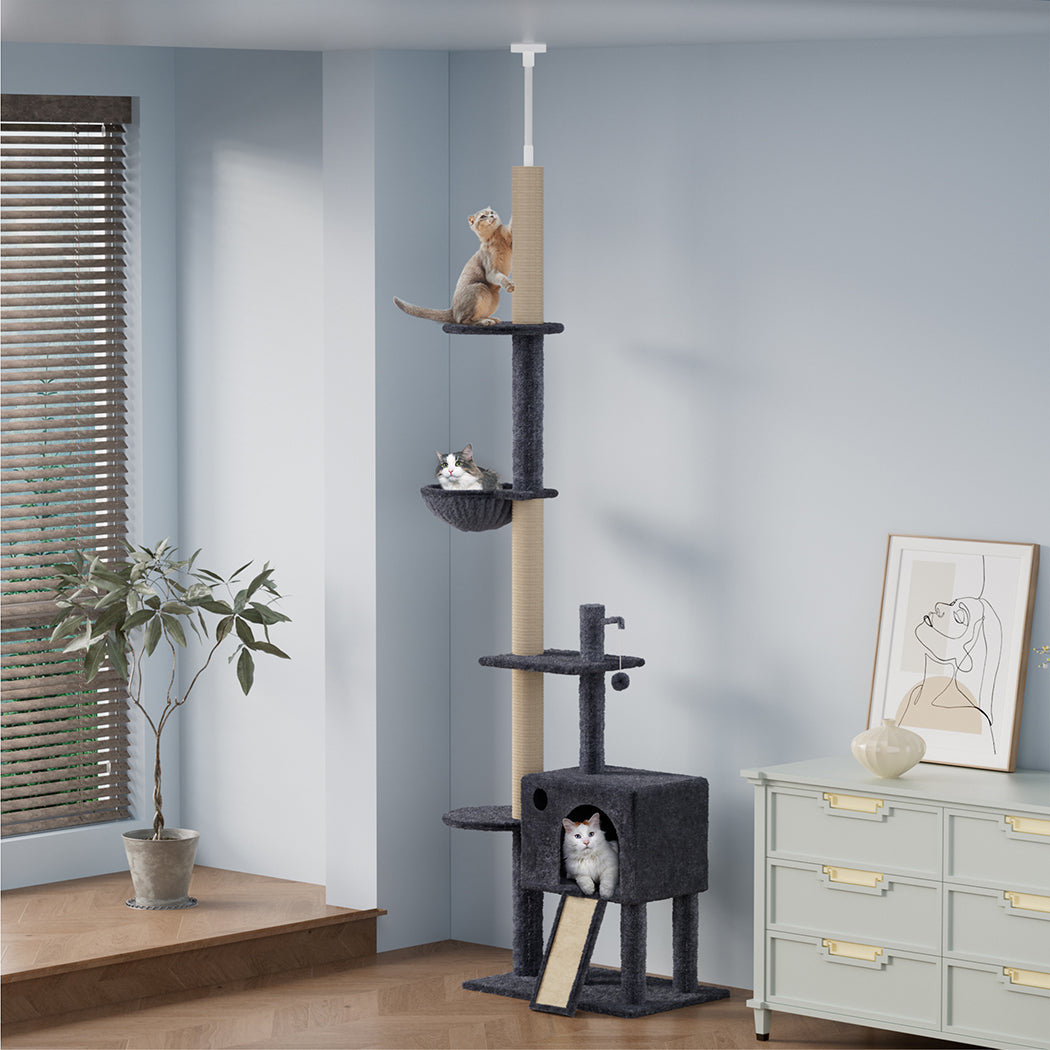 Pawz Cat Tree Scratching Post Scratcher Hammock Condo-1919278362753372166
