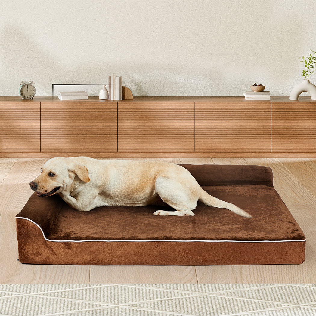 Pawz Orthopedic Dog Bed XXL Coffee-1910112254171418630
