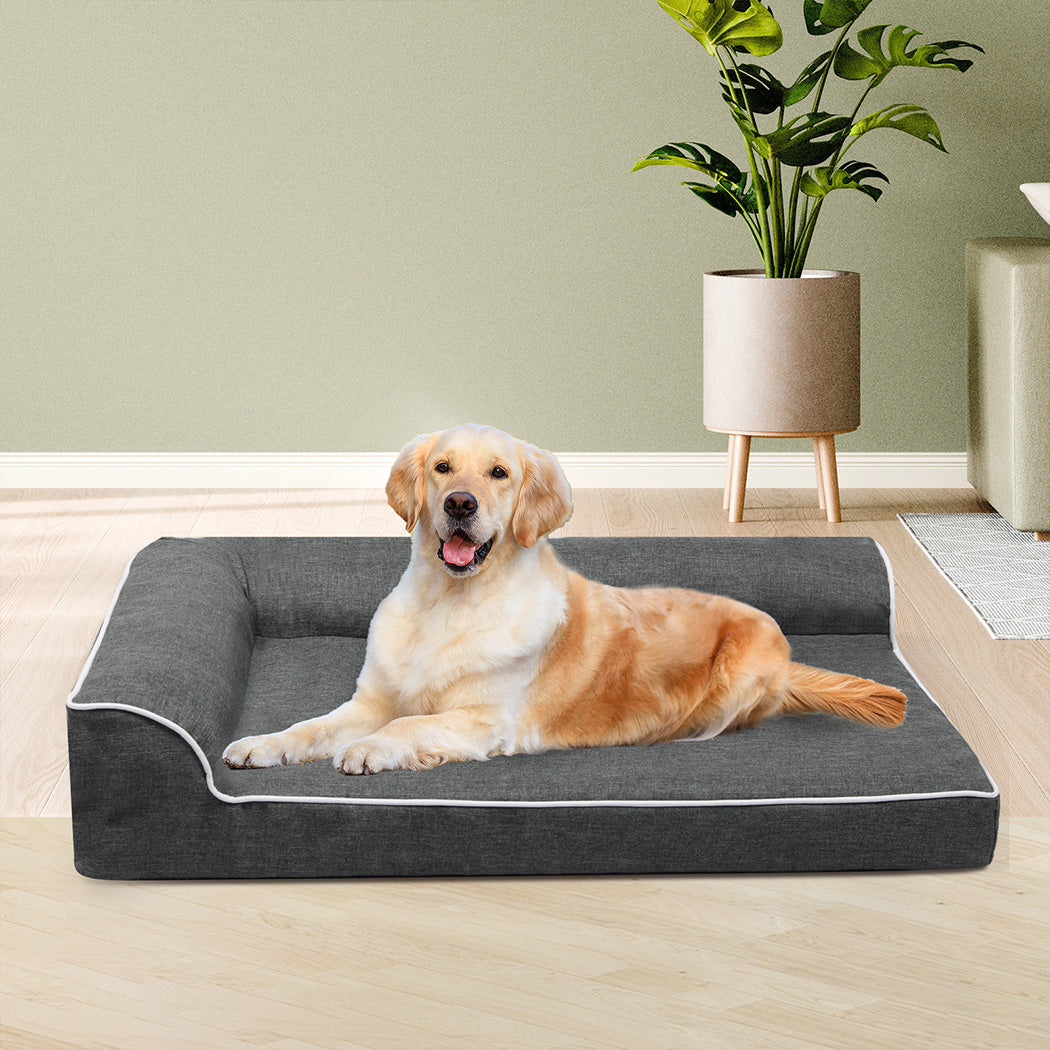 Pawz Orthopedic Dog Bed XL Grey-1910112253479358470