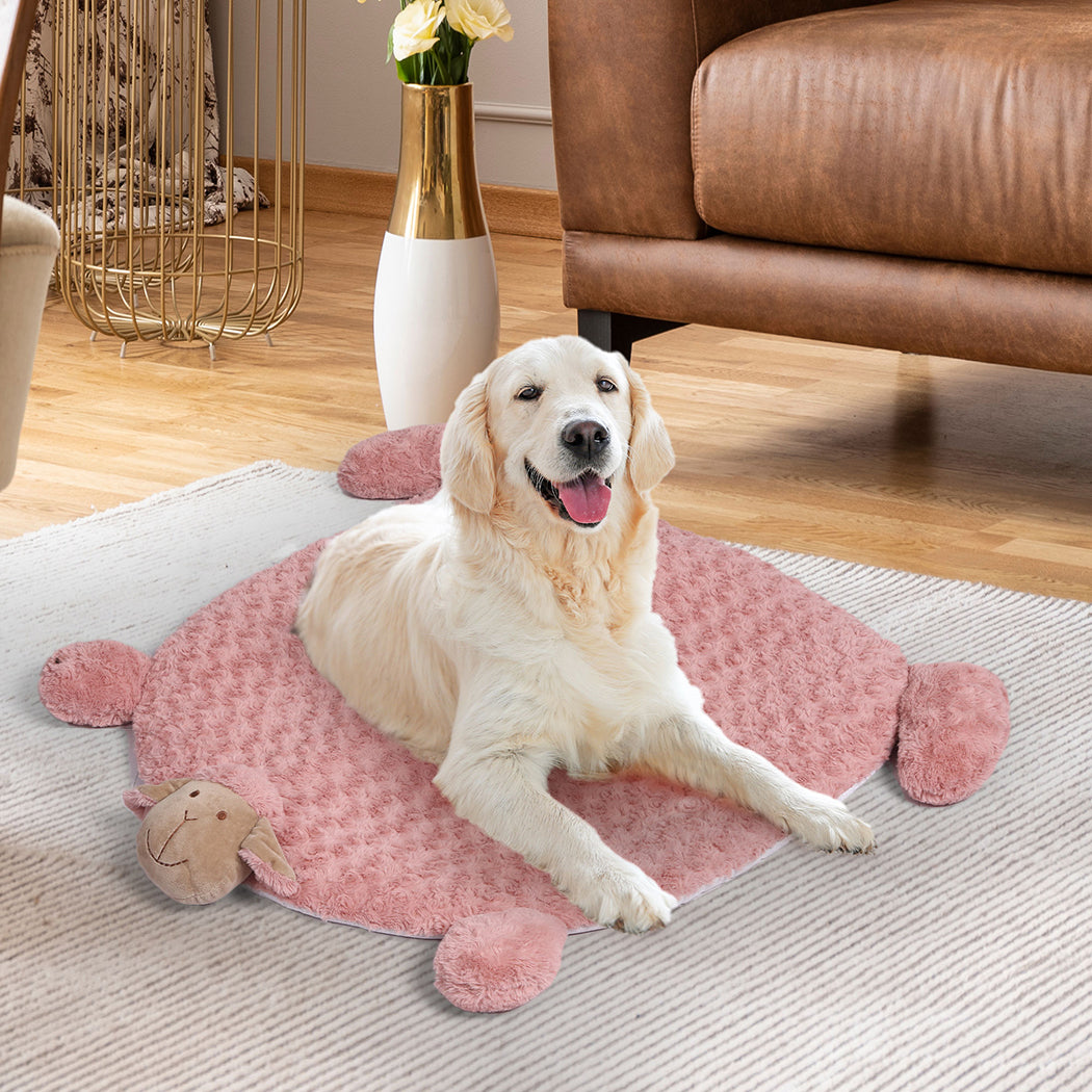PaWz Pet Bed Cat Calming Beds Dog Squeaky L Pink Large-1910112964241920006
