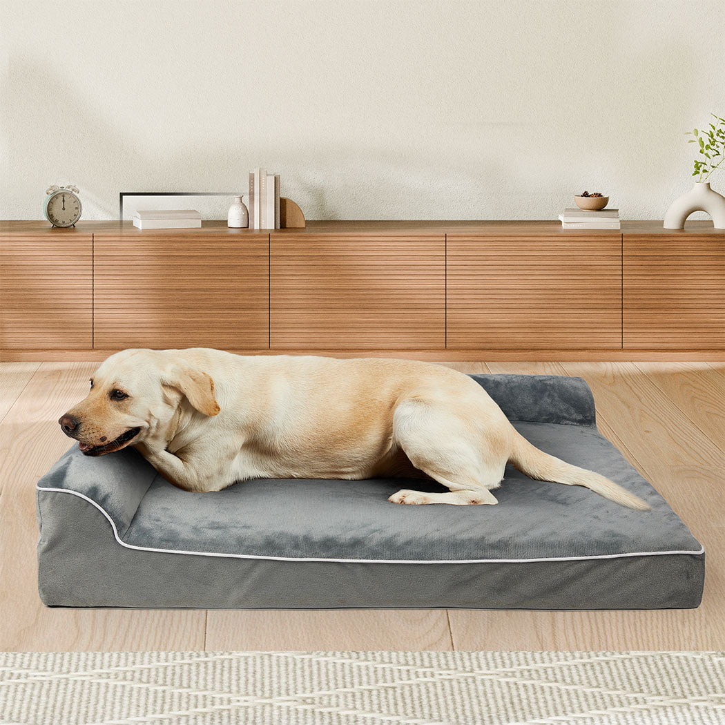Pawz Orthopedic Dog Bed XL Grey-1910112253810708486