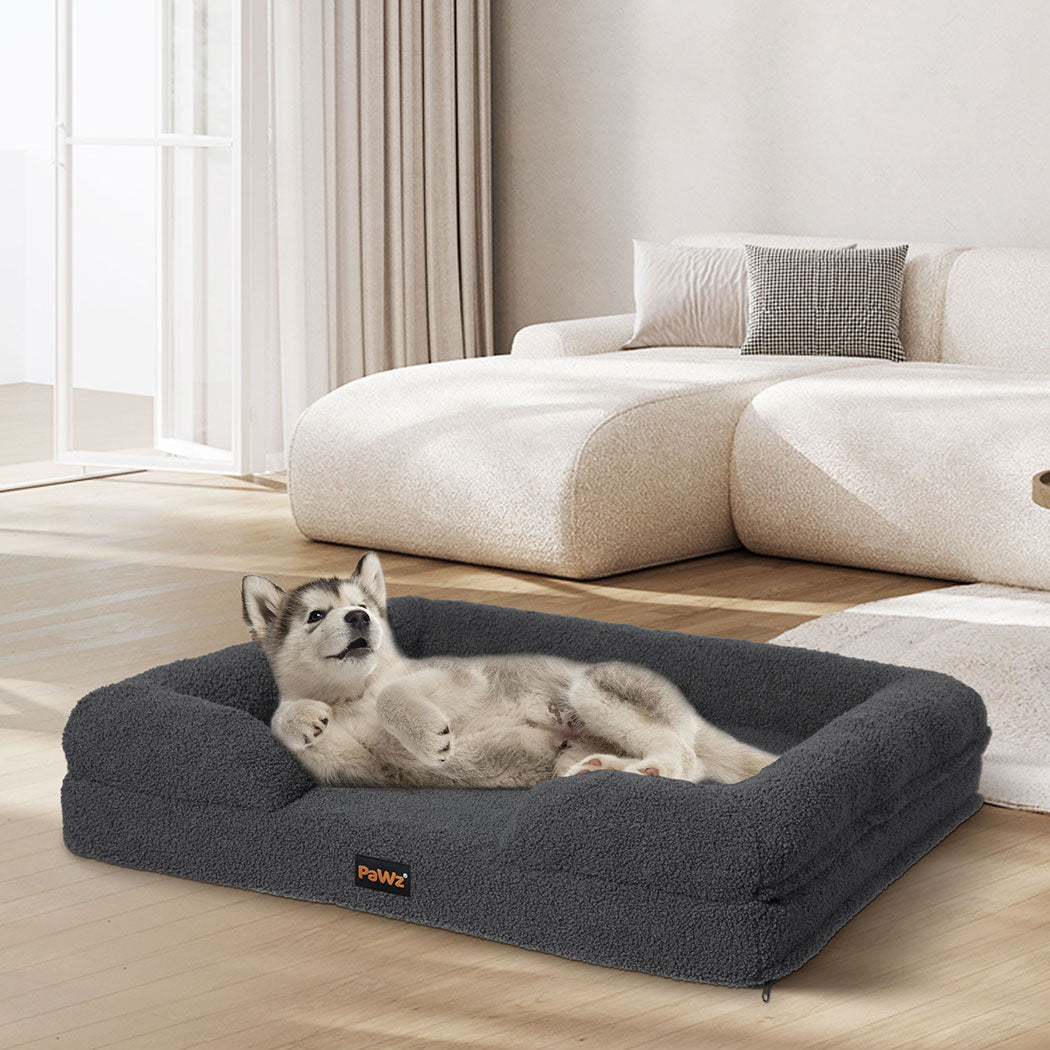 PaWz Memory Foam Pet Sofa Bed-1910112343354904582