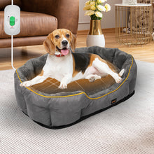 PaWz Electric Pet Heater Bed Heated L Grey Large-1910112462649298950