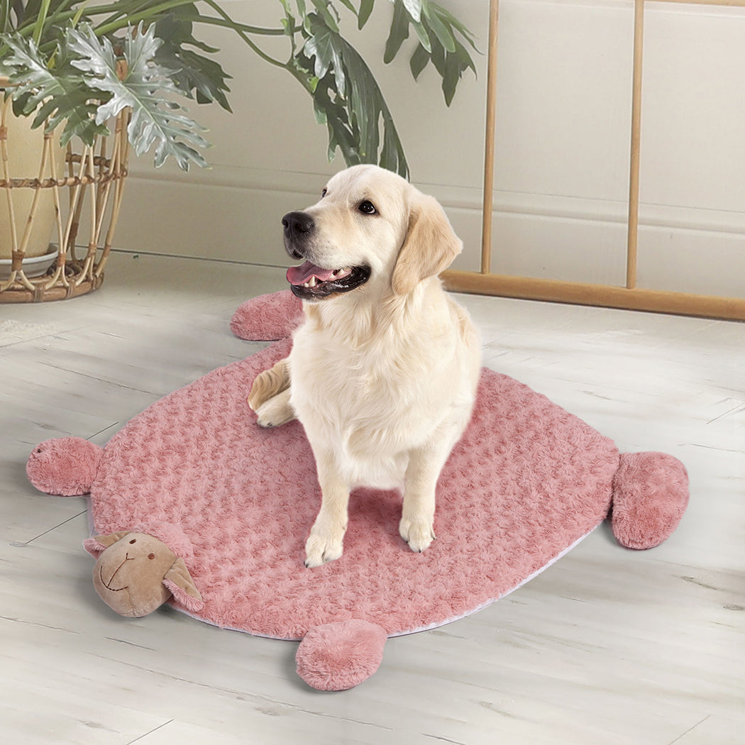 PaWz Pet Bed Cat Calming Bed Dog Squeaky M Pink Medium-1910112964929785863