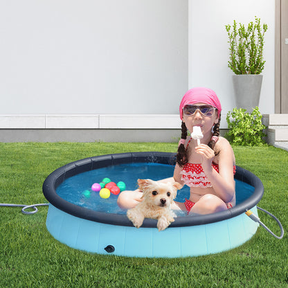 Pawz Folding Dog Swimming Pool-1910112250874695687