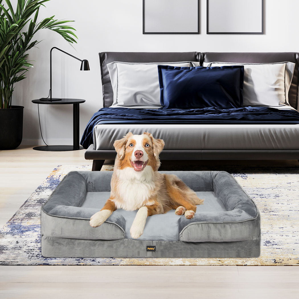 PaWz Memory Foam Pet Sofa Bed Cushion L Large-1919892826951389191