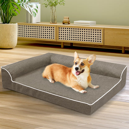 Pawz Orthopedic Dog Bed L Coffee-1910112251352846343