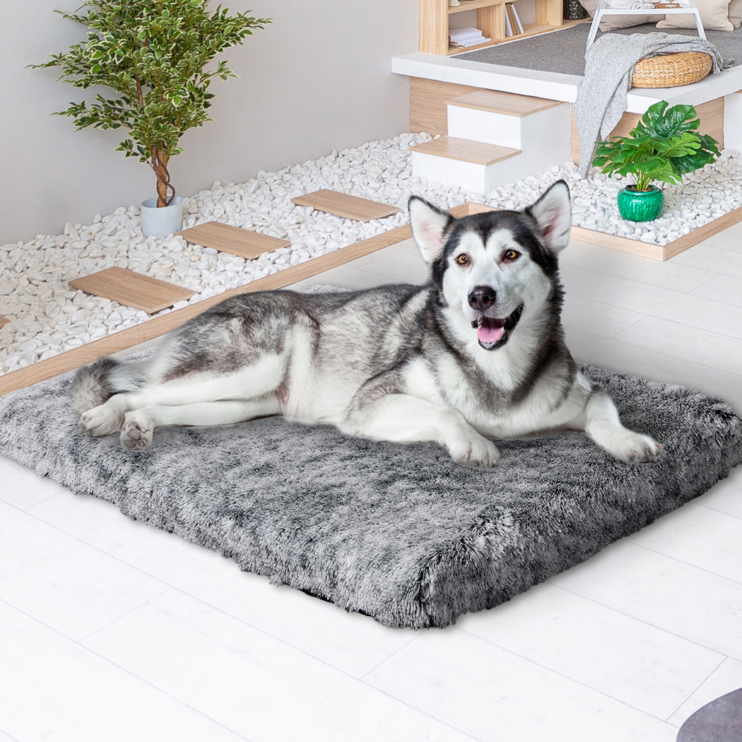PaWz Dog Mat Pet Calming Bed Memory XXL Charcoal XX-Large-1910112464993914887