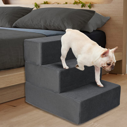 PaWz Multi-steps Dog Ramps For High Double 9KG-1910112965680566279