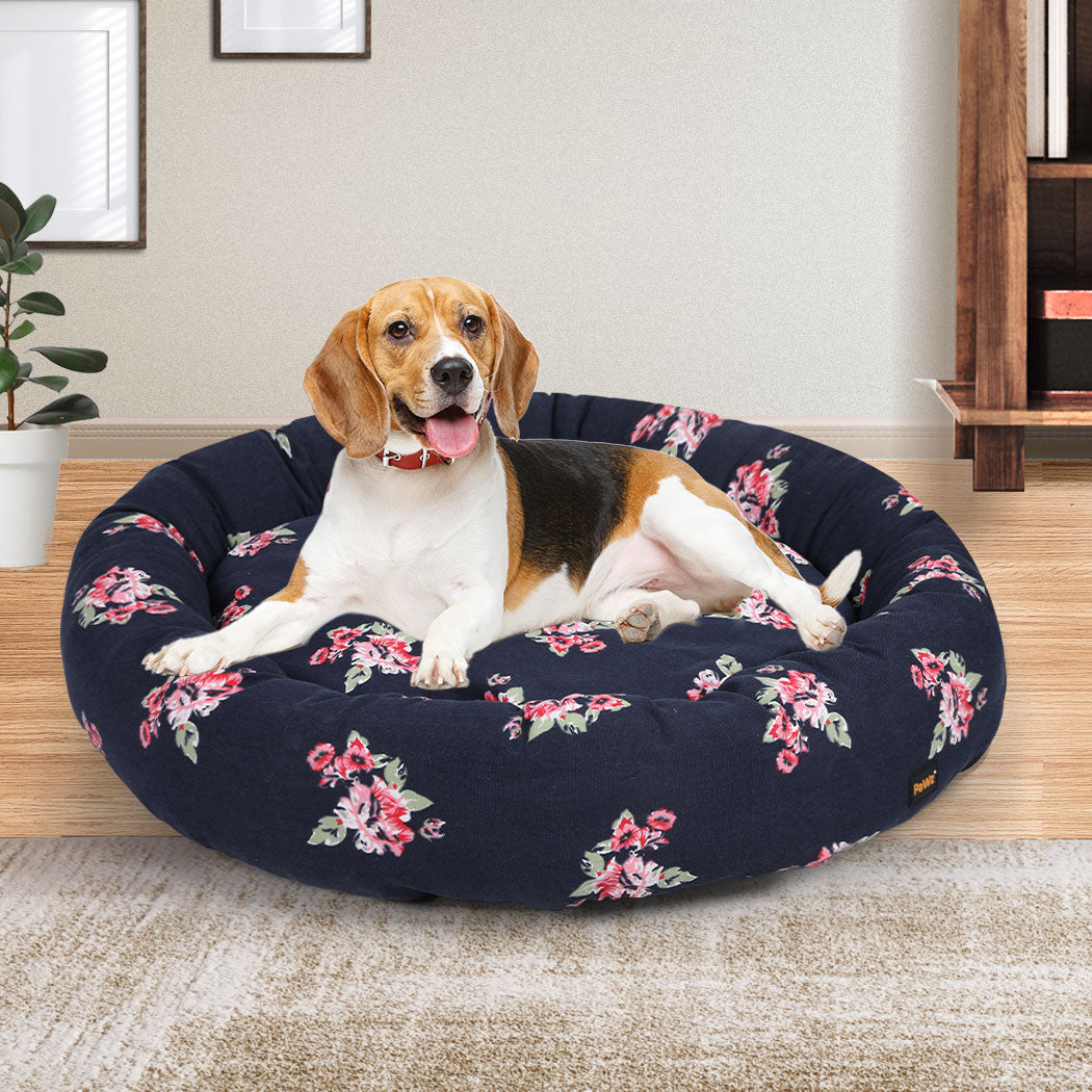 PaWz Dog Calming Bed Pet Cat Washable L Large-1910112459537125383