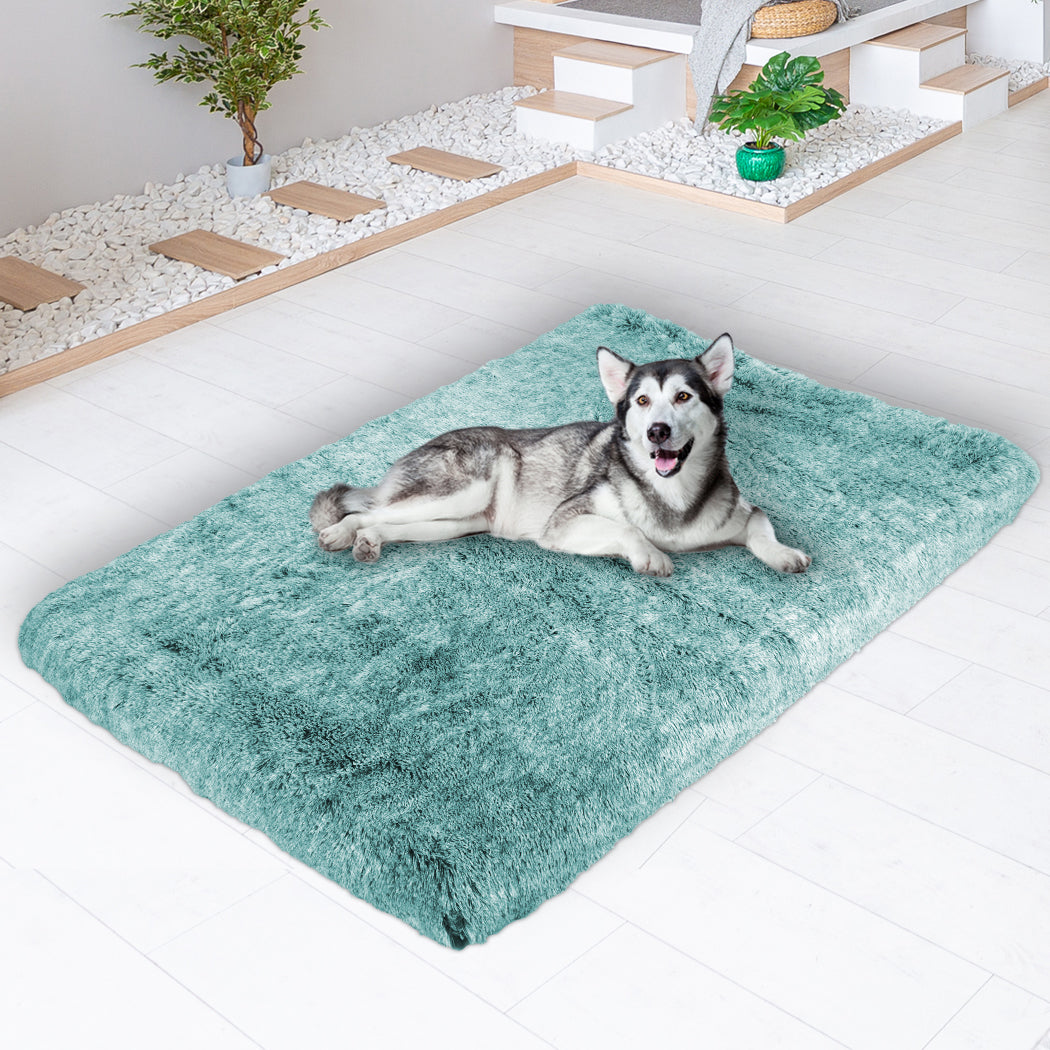 PaWz Dog Mat Pet Calming Bed Memory XXL Green XX-Large-1910112465371402247