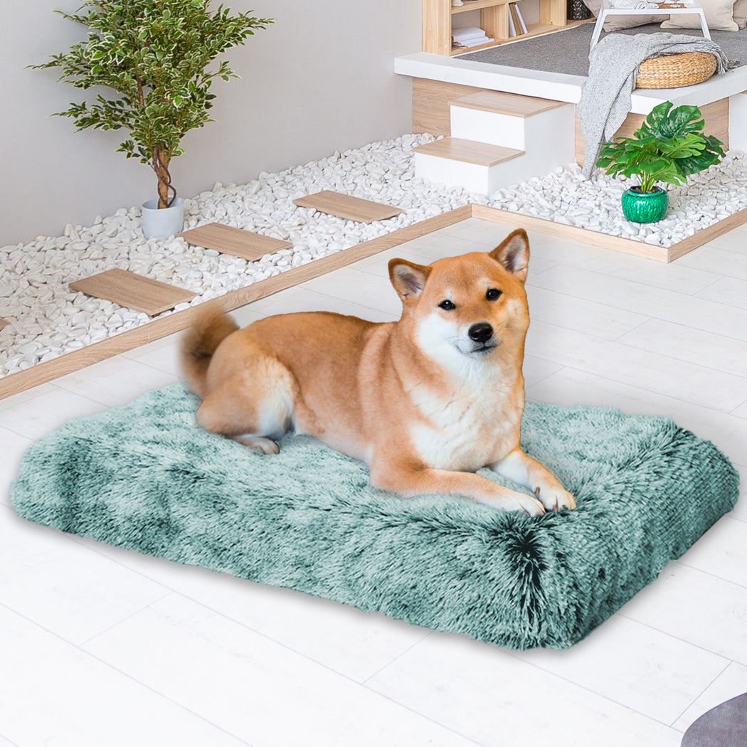 PaWz Dog Mat Pet Calming Bed Memory M Green Medium-1910112984336830471