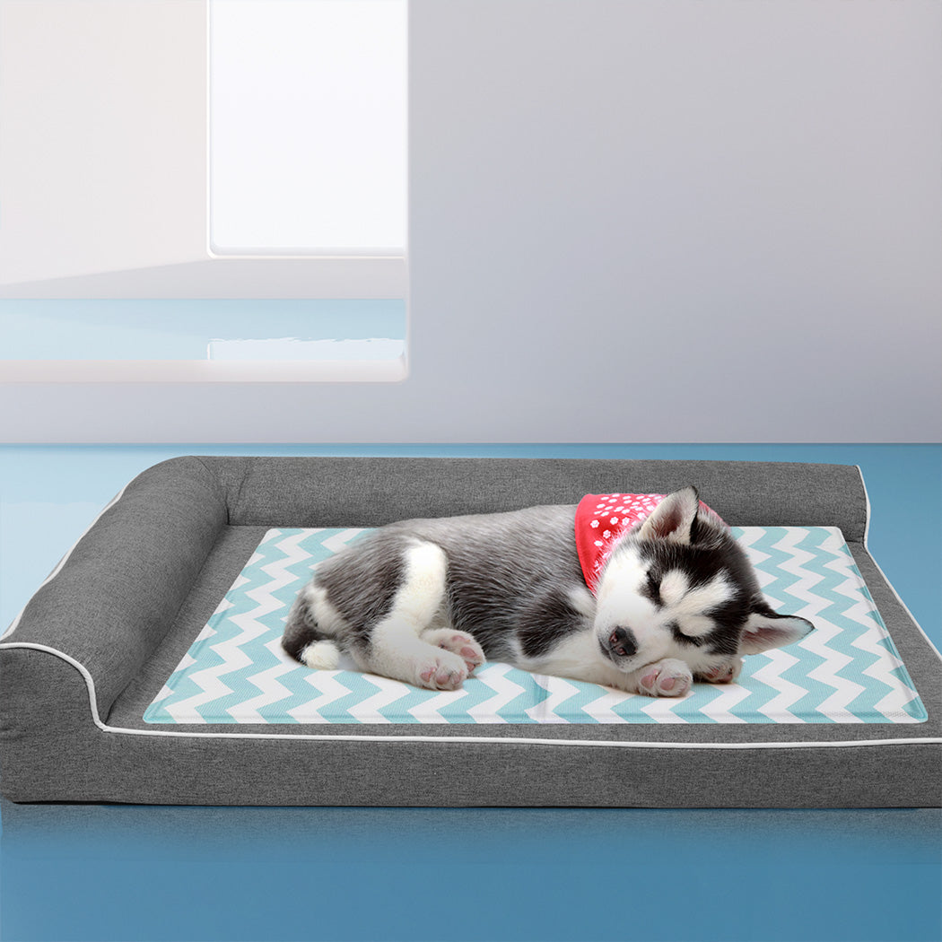 Pawz Pet Cooling Mat M Blue-1910112256004329479