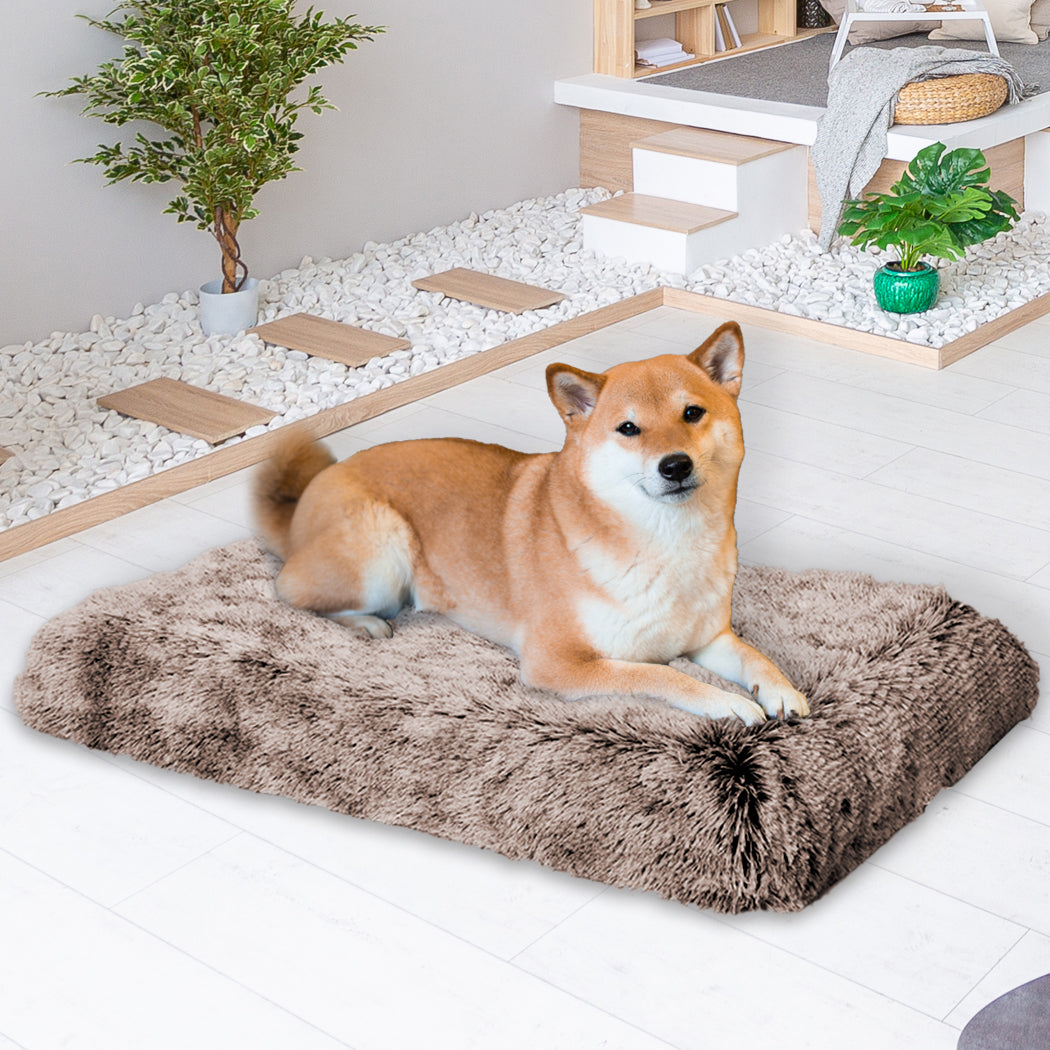 PaWz Dog Mat Pet Calming Bed Memory M Coffee Medium-1910112983837708295