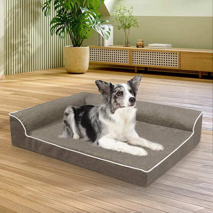 Pawz Orthopedic Dog Bed XL Coffee-1910112253030567943