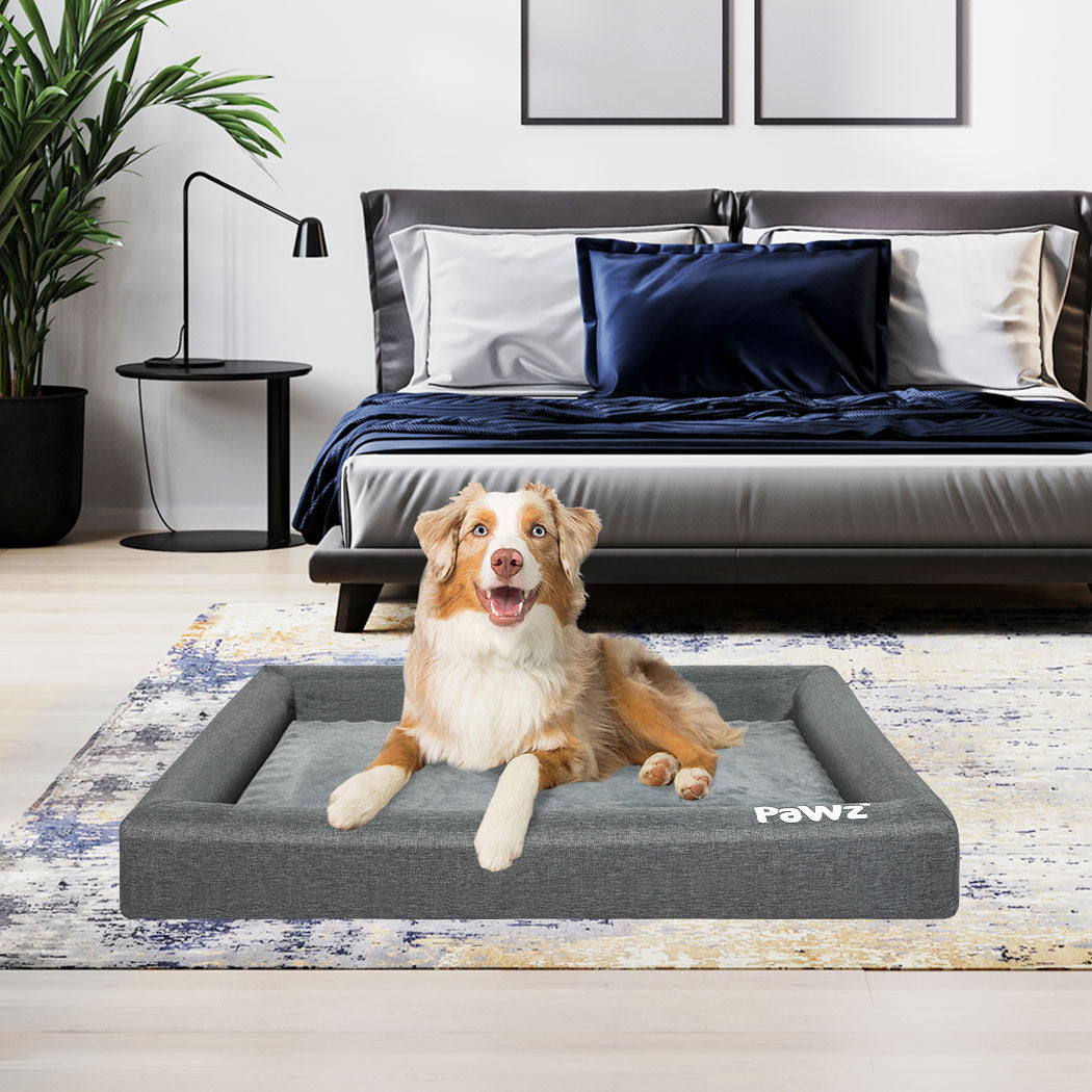 PaWz Memory Foam Pet Bed Calming Dog L Large-1910112479950802951