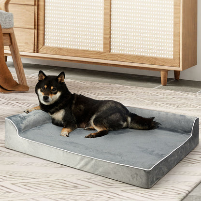 Pawz Orthopedic Dog Bed L Grey-1910112251923271687