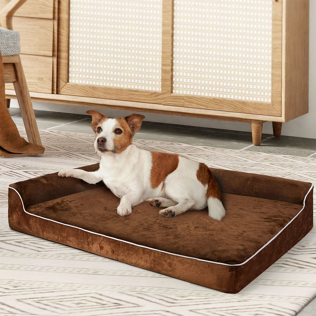Pawz Orthopedic Dog Bed M Coffee-1910112252359479303