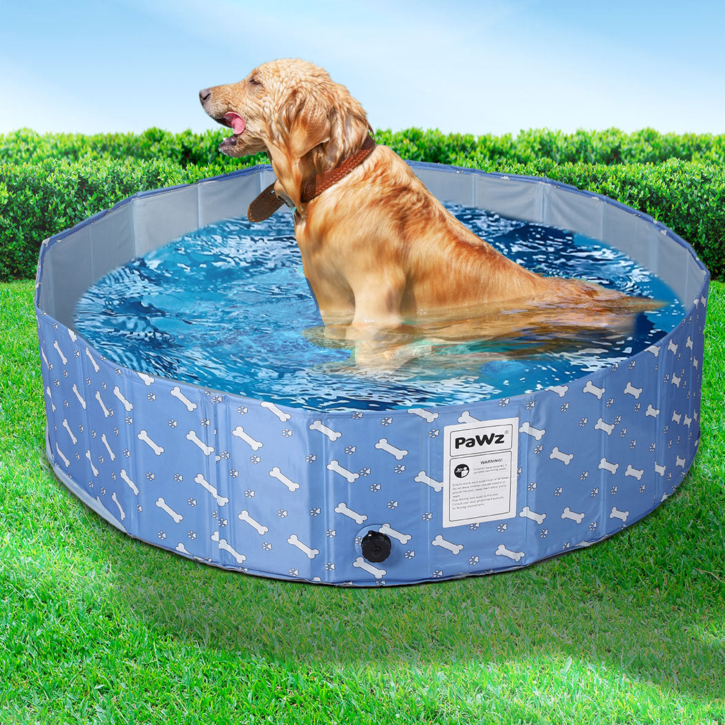 PaWz Folding Swimming Pool Dog Cat Washing M Medium-1910112950241333255