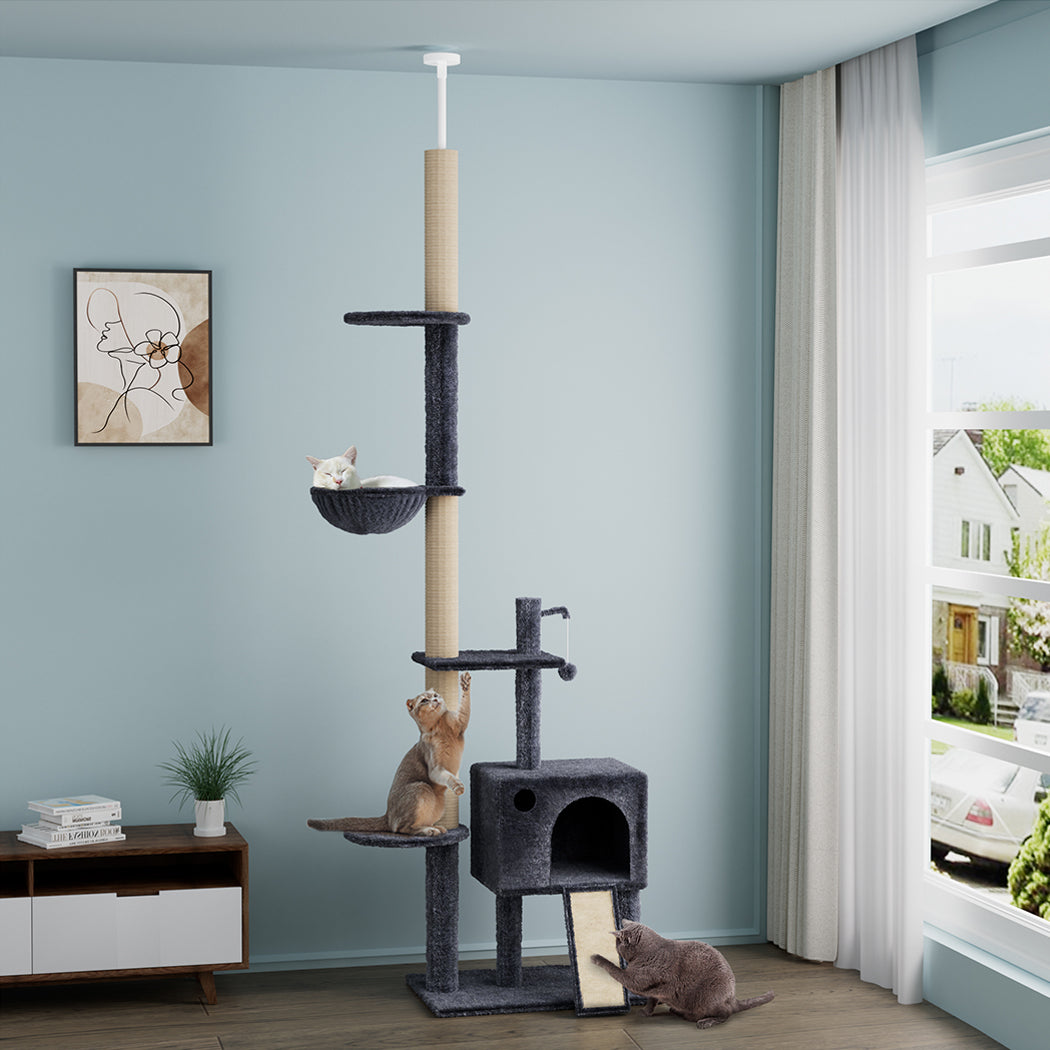 Pawz Cat Tree Scratching Post Scratcher Hammock Condo-1919278362753372167