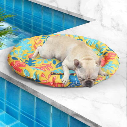 PaWz Pet Cool Gel Mat Cat Bed Dog Bolster L Large-1910112974350192647