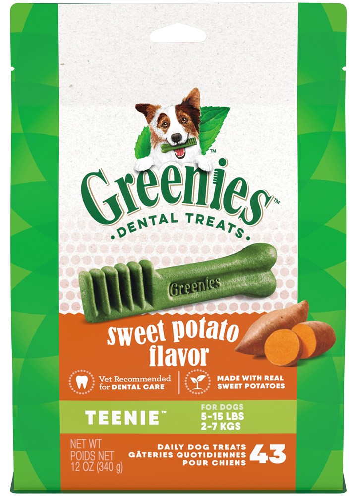 Greenies Dog Sweet Potato Treat Teenie 340g