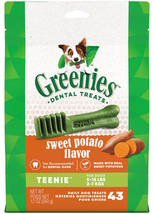 Greenies Dog Sweet Potato Treat Teenie 340g