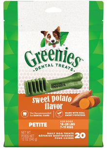 Greenies Dog Sweet Potato Treat Petite 340g