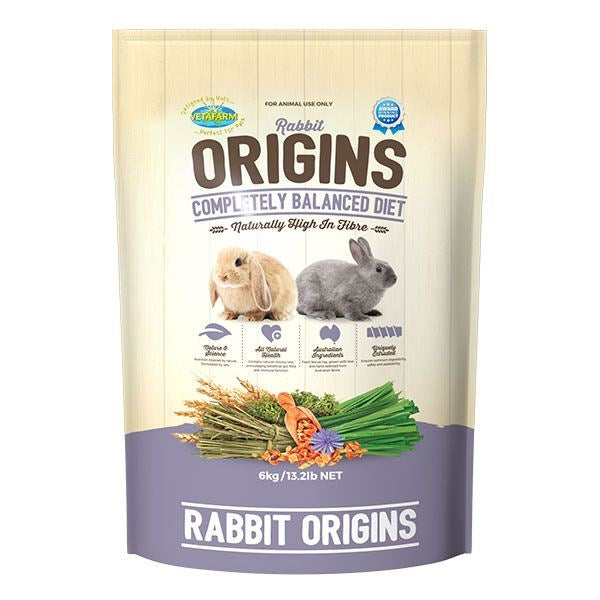 Vetafarm Origins Rabbit Diet 6kg