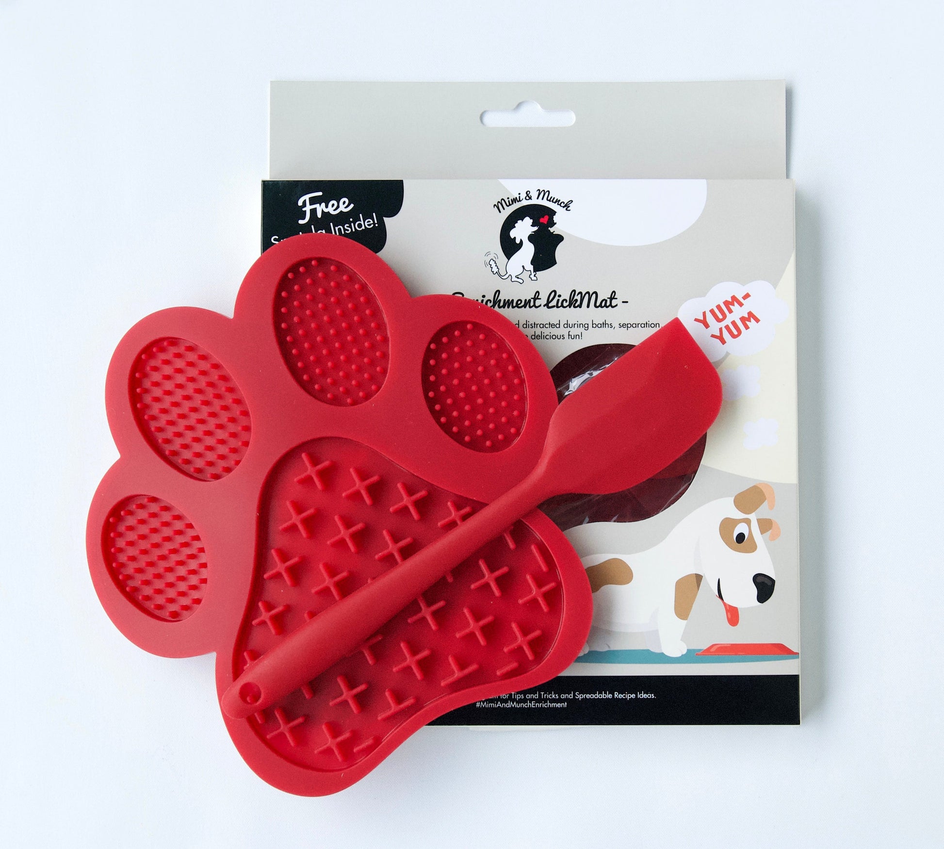 Paw Lick Mat with Spatula - Mimi & Munch AU - Lick Mats