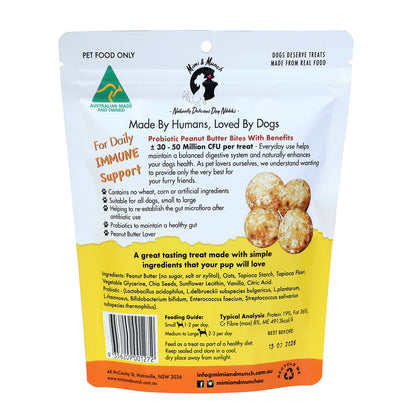 Probiotic Peanut Butter Bites Bundle Natural Dog Treats