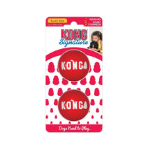 KONG Dog Signature Balls 2pk Small