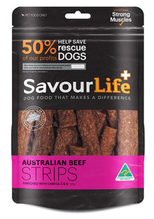 SavourLife Beef Strips 165g each | Bundle Deal 3 Packs