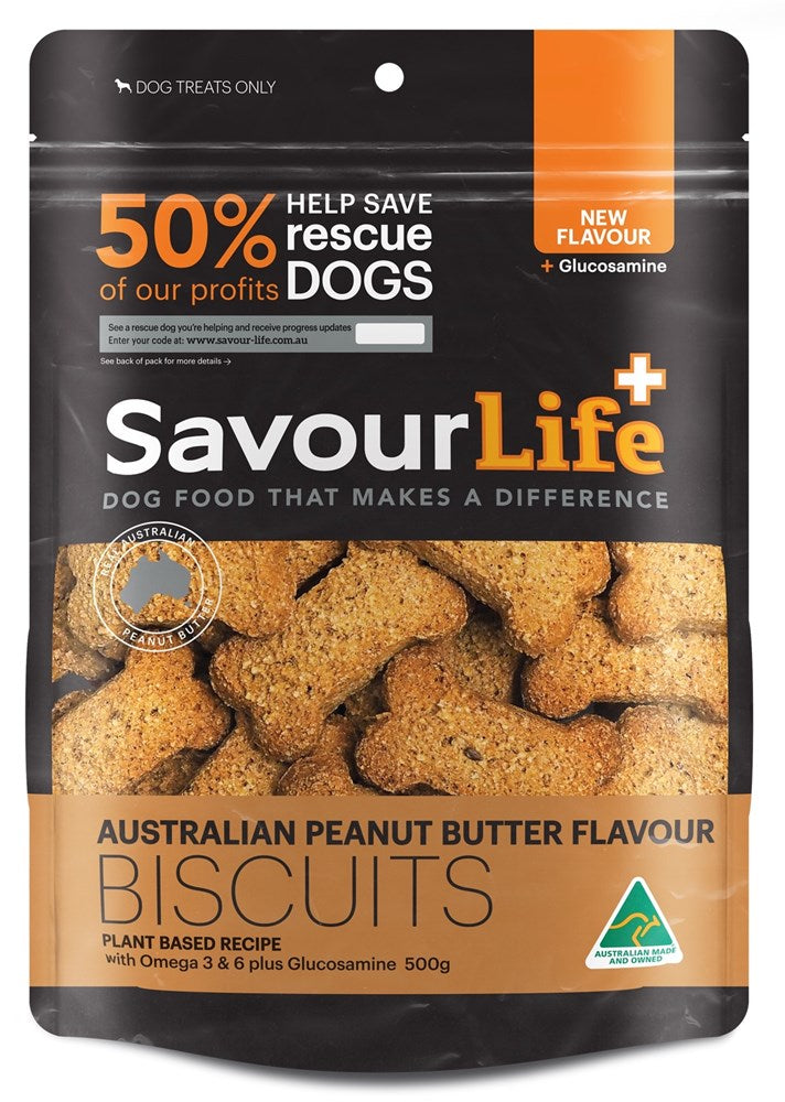 Savour Life Peanut Butter Biscuits 500g