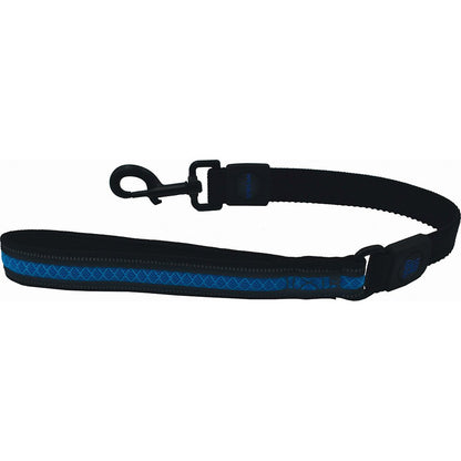 Scream Reflective Bungee Leash with Padded Handle - Loud Blue 2.5x55cm