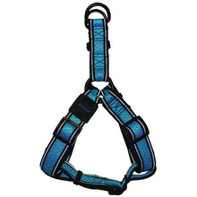 Scream Reflective Step In Harness - Loud Blue (M) 2.5x50-72cm