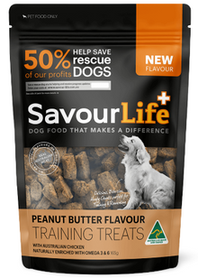 SavourLife Peanut Butter Training Treats 165g