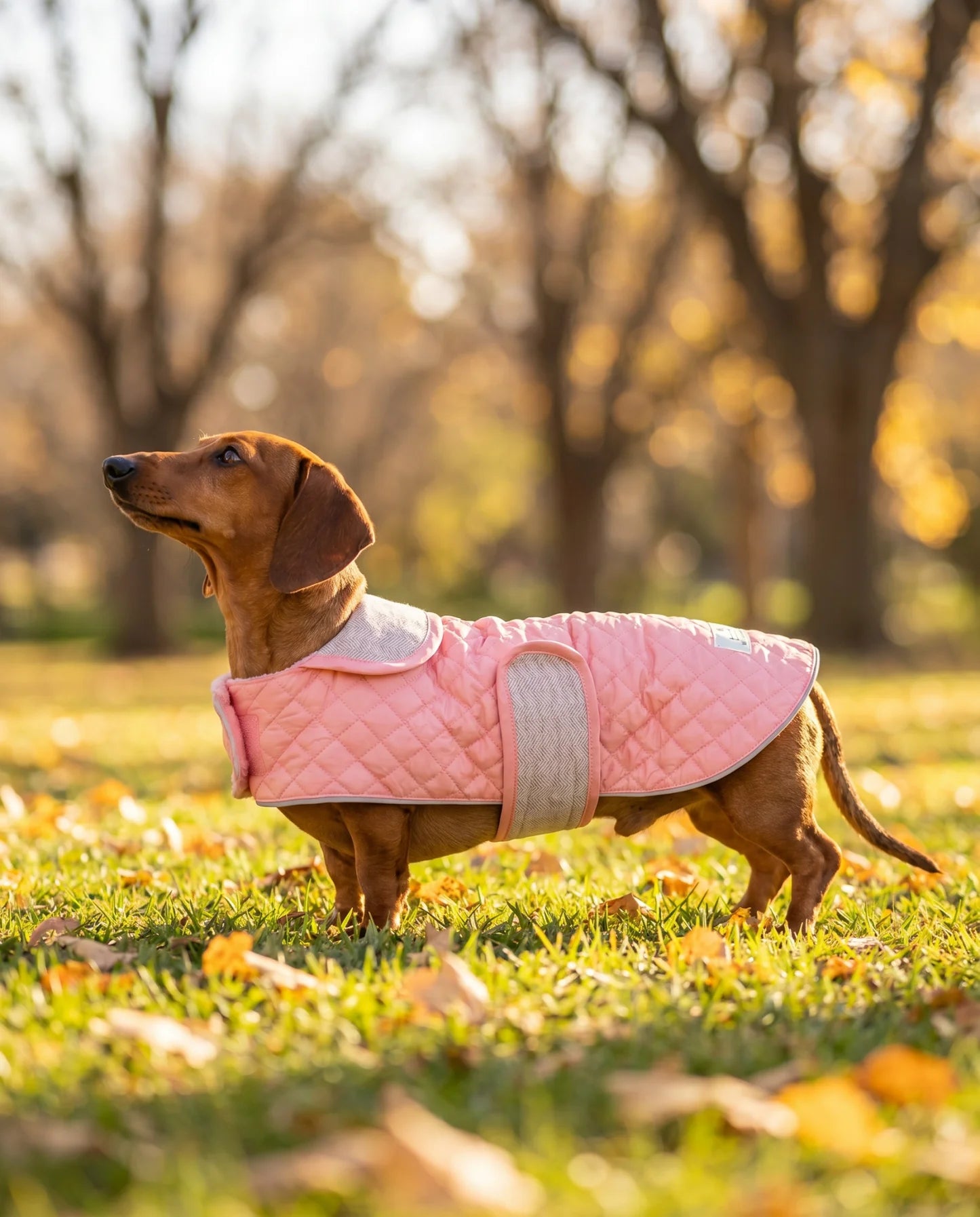 Dachshund Quilted Fleece Jackets