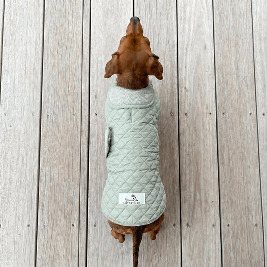 Dachshund Quilted Fleece Jackets