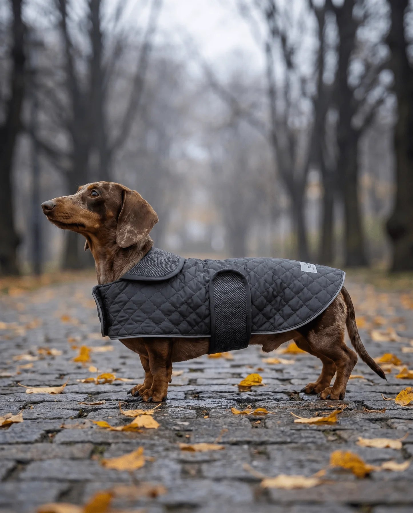 Dachshund Quilted Fleece Jackets