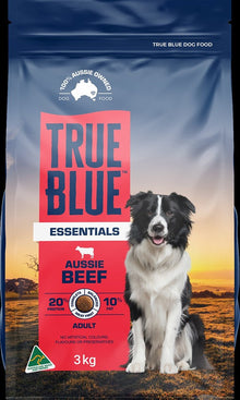 True Blue Dog Essentials Aussie Beef 3kg