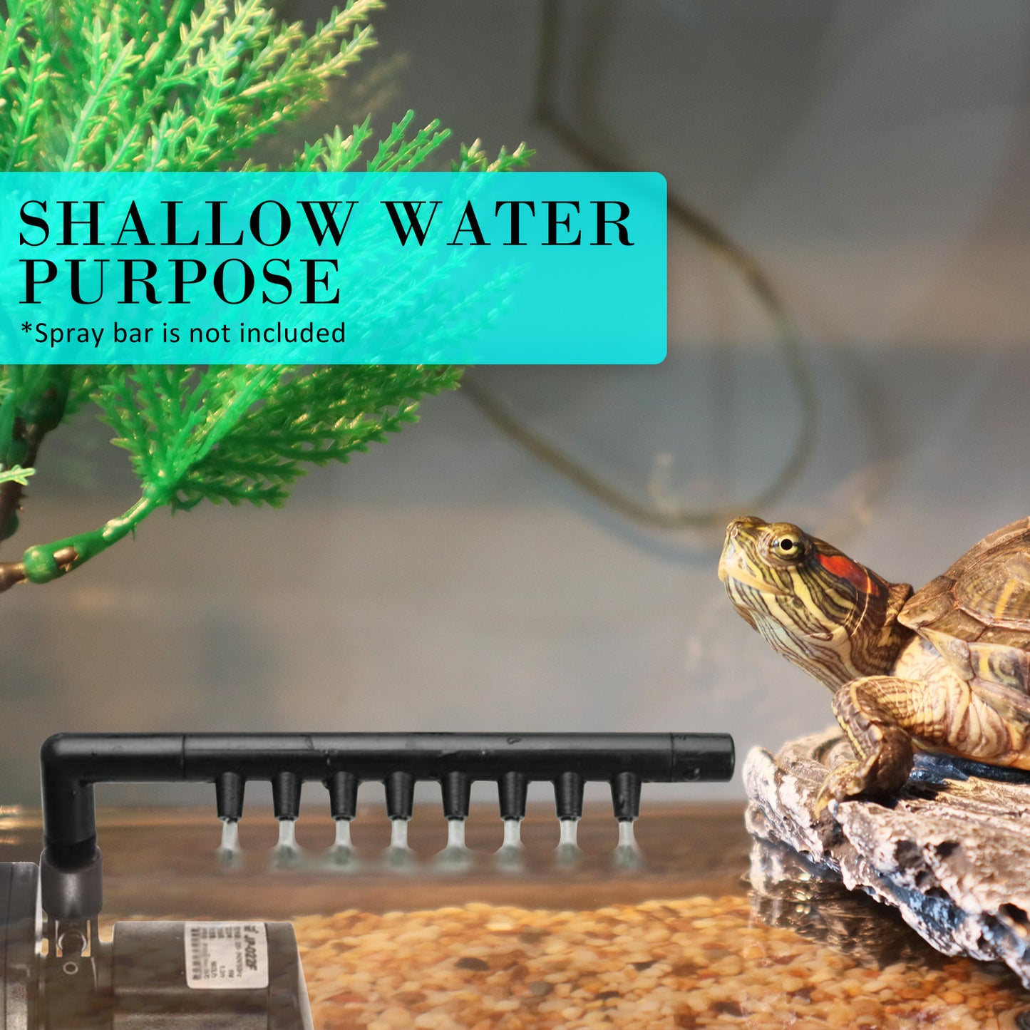 Dynamic Power 3-in-1 Aquarium Submersible Filter Pump 1200L/H