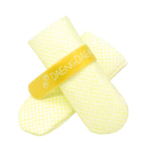 28pc Yellow Dog Shoes - Waterproof Disposable Boots Size S