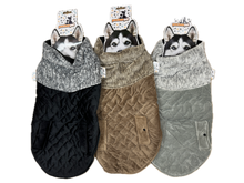 60cm Quilted Dog Jacket - Stylish Winter Vest for Pets