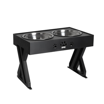 PaWz Elevated Pet Feeder Food Water-1910112981119799296