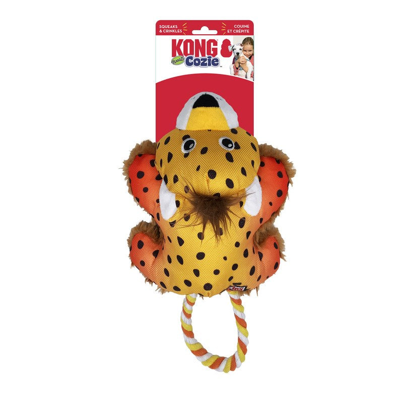 KONG Dog Cozie Tuggz Cheetah Med/Lge
