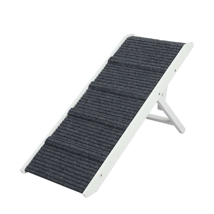 PaWz Adjustable Dog Ramp Height Stair White-1910112466059268096