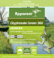 Apparent Glyphosate Gree 360 20L Pet Savers