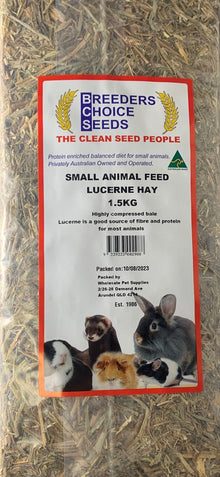 BCS Small Animal Bedding/Feed Oaten Hay Briefcase 2.5kg