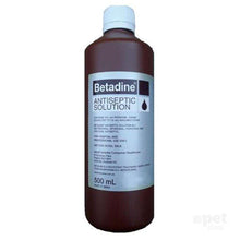 Betadine Iodine Solution 500ml Pet Savers